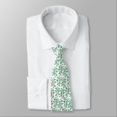 Formen - Forest Green on White Krawatte (Gebunden)