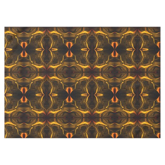 Formen, "goldene Linien schwimmen" über dunklem Hi Tischdecke (Vorderseite (Horizontal))