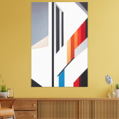 Formen in Bewegung Leinwanddruck (Insitu (Wohnzimmer))