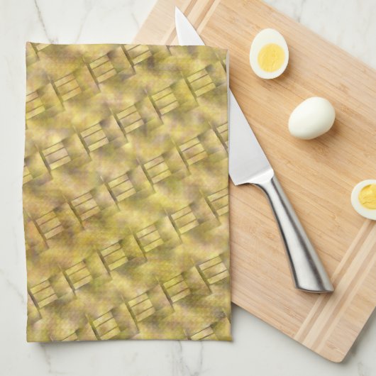 Formen in hellbraun, altert oder schmutzig. geschirrtuch (Viertel Falte)