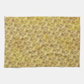 Formen in hellbraun, altert oder schmutzig. geschirrtuch (Horizontal)