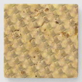 Formen in hellbraun, altert oder schmutzig. steinuntersetzer (Vorderseite)