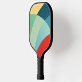 Formen in hellen Farben Pickleball Schläger (Links)