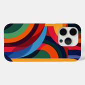 Formen in lebhaften Farben Case-Mate iPhone Hülle (Rückseite (Horizontal))
