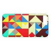 Formen in Retrofarben Case-Mate iPhone Hülle (Rückseite (Horizontal))