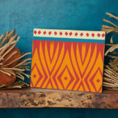 Formen in Retrofarben Fotoplatte (Seite)