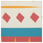 Formen in Retrofarben Stoff (Muster)