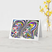 Formen Karte (Gelbe Blume)