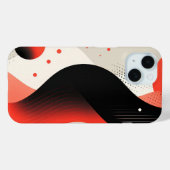 Formen mit Kreisen Case-Mate iPhone Hülle (Rückseite (Horizontal))