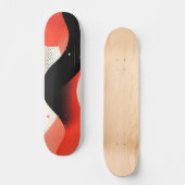 Formen mit Kreisen Skateboard (Vorderseite)