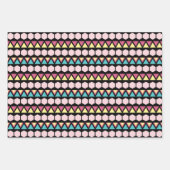 Formen Muster Geschenkpapier Set (Vorderseite 3)