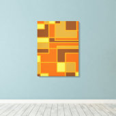 Formen nehmen Form Canvas Print Leinwanddruck (Insitu (Holzboden))