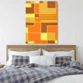 Formen nehmen Form Canvas Print Leinwanddruck (Insitu (Schlafzimmer))