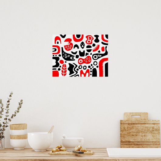 Formen Poster (Küche)