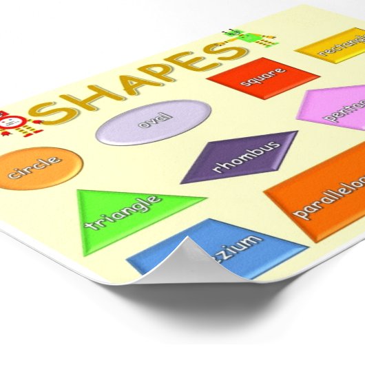 Formen Poster (Ecke)