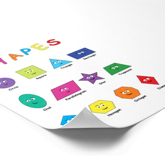 Formen Poster (Ecke)