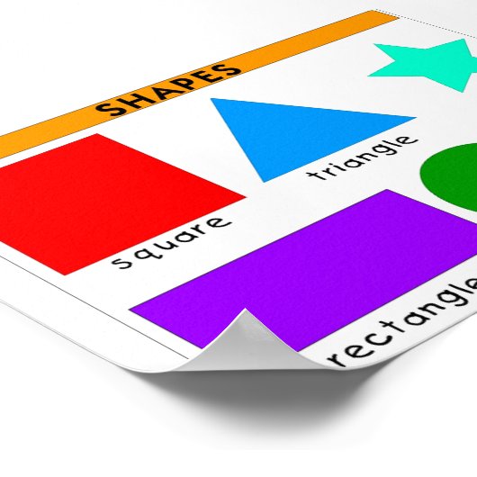 Formen Poster (Ecke)