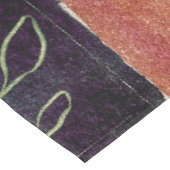 Formen und Blätter abstrakter geometrischer Kreise Tischdecke (Schrägansicht)