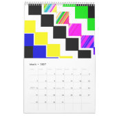 Formen und Farben Kalender (Mär 2027)