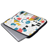 Formen und Farben Laptopschutzhülle (Vorne Knopf)