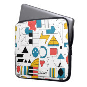 Formen und Farben Laptopschutzhülle (Vorderseite Links)