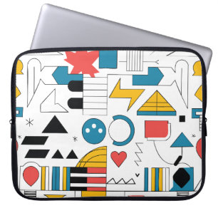 Formen und Farben Laptopschutzhülle