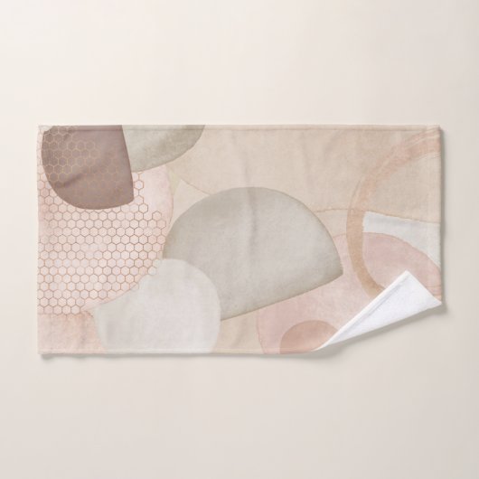 Formen und Muster Abstrakt Badhandtuch Set (Handtuch)