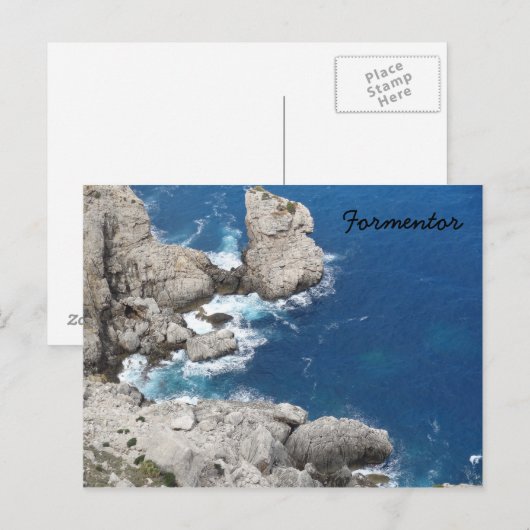 formentor postkarte (Vorne/Hinten)