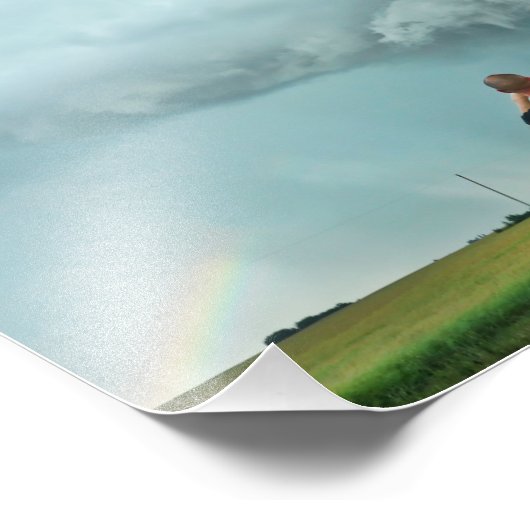 Formenwolke Fotodruck (Ecke)