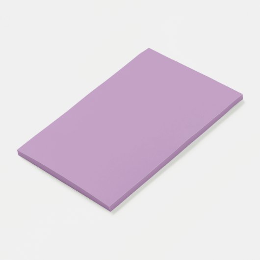 Formfarbentwurf für afrikanische Violette Post-it Klebezettel (angewinkelt)