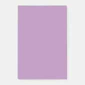 Formfarbentwurf für afrikanische Violette Post-it Klebezettel (Vorderseite)