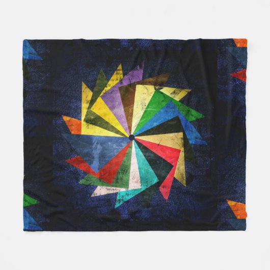 Formfehler des Pinrads Fleecedecke (Vorderseite (Horizontal))