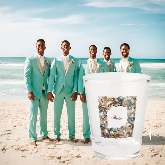 Formgeblasenes Glas aus der Perlküste Elegance