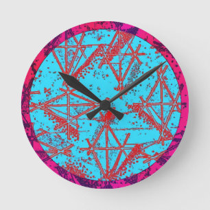 Formica Moon, Formica Sky Runde Wanduhr