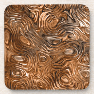 Formiertes Set für gedruckte Untersetzer "Kupfer"