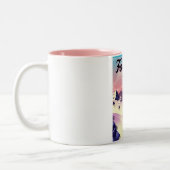 Formigal Aragon Spanien Skiposter. Zweifarbige Tasse (Links)