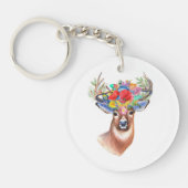 Formkreis (beidseitig) schlüsselanhänger (Vorderseite)