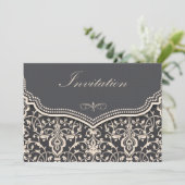 Förmliche Aufforderung Einladung (Stehend Vorderseite)