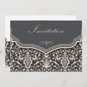 Förmliche Aufforderung Einladung (Vorne/Hinten)