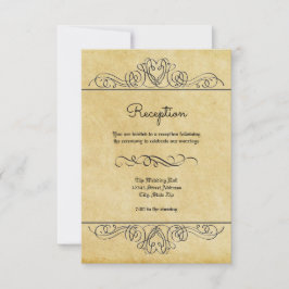 Förmliche Blüh - Empfang Einladung