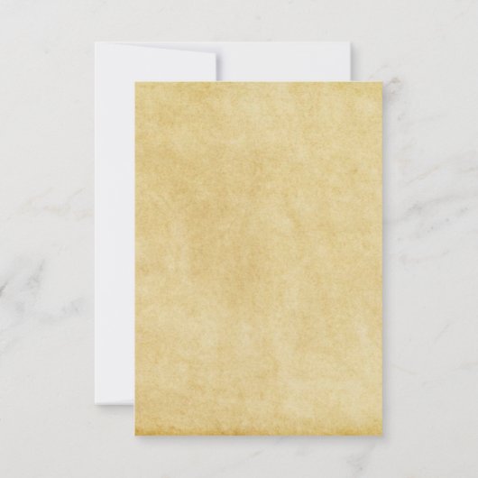 Förmliche Blüh - Empfang Einladung (Rückseite)