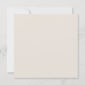 Förmliche Blumenzwiebeleinladung Geblüht Einladung (Rückseite)