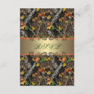 Förmliche Camouflage Hochzeiten RSVP-Karten RSVP Karte