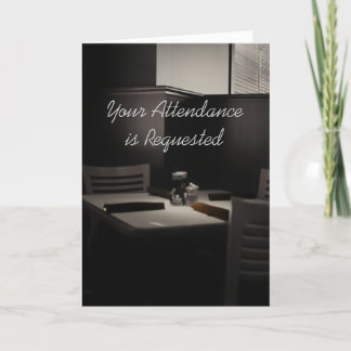 Förmliche Einladungen