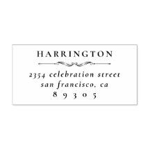 Förmliche Familienname-Rücksendeadresse