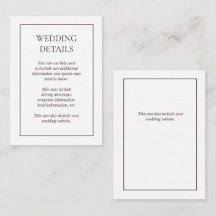 Förmliche Lila Hochzeitskarte