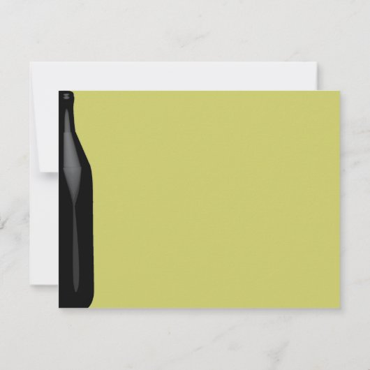 Förmliche Party Einladung (Rückseite)