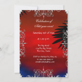 Förmliche Party Einladung 2 (Rückseite)