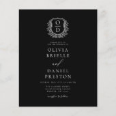 Förmliches Wappen-Monogramm Flyer (Vorne)