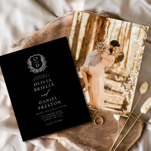 Förmliches Wappen-Monogramm Flyer